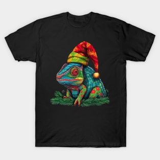 Chameleon Christmas T-Shirt